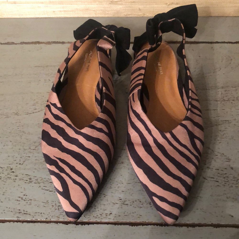 Anthropologie/Shoe The Bear Bow Back Slingback